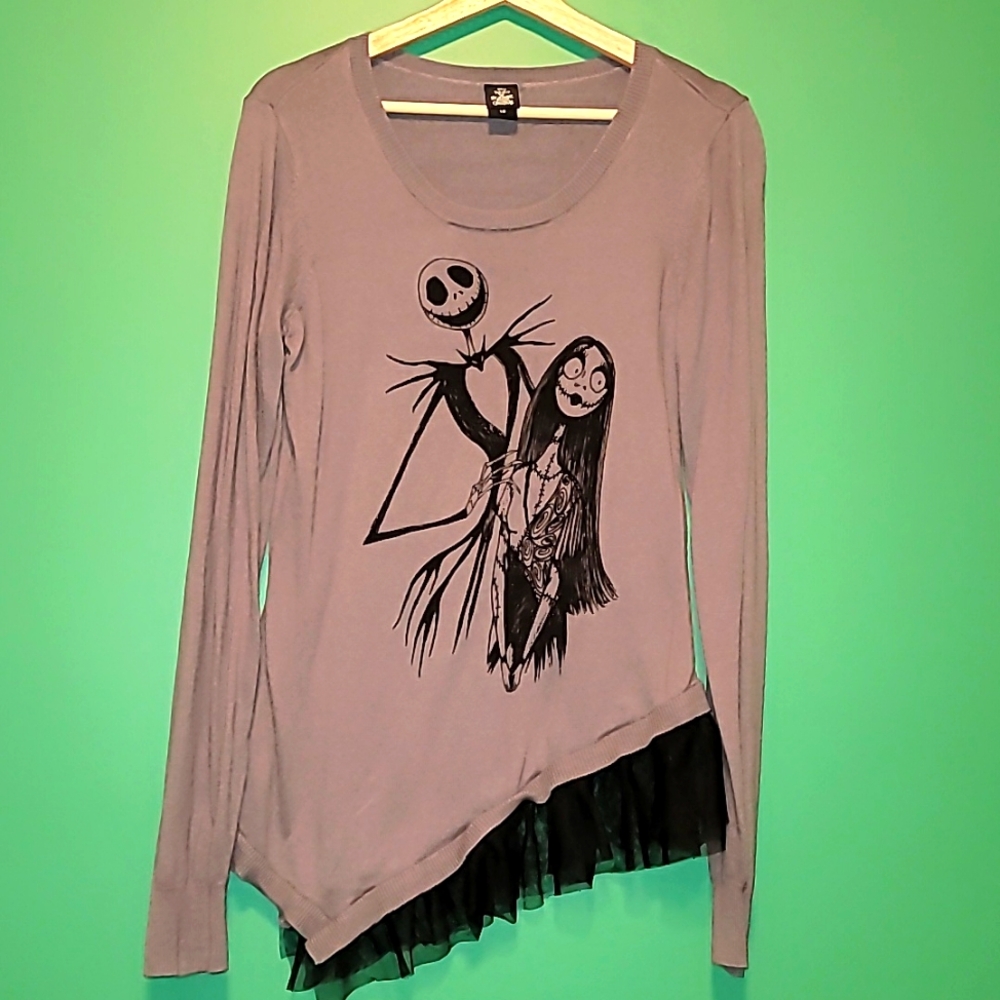 The Nightmare Before Christmas "Simply meant to be" sweater - Size Large
